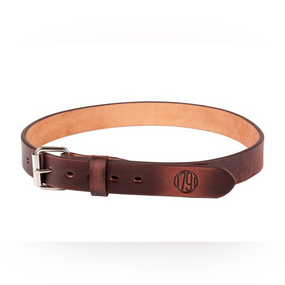 Other - 1791 GunLeather Men's Premium Brown Leather Belt pants size 32, gun belt size 36